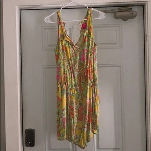 Lily Pulitzer Romper - beach coverup style